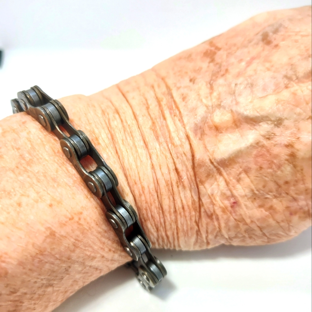 Men's Bracelet Dark Bicycle Chain
